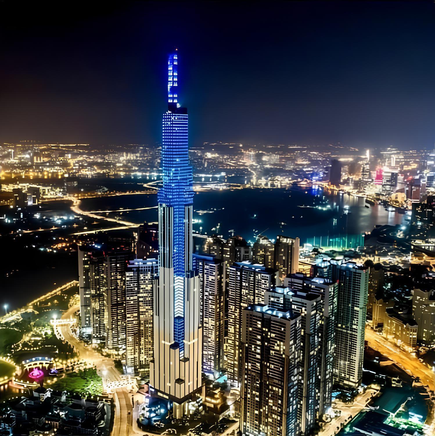 Sky Park Apartment - Vinhomes Central Park Ho Chi Minh-staden Exteriör bild