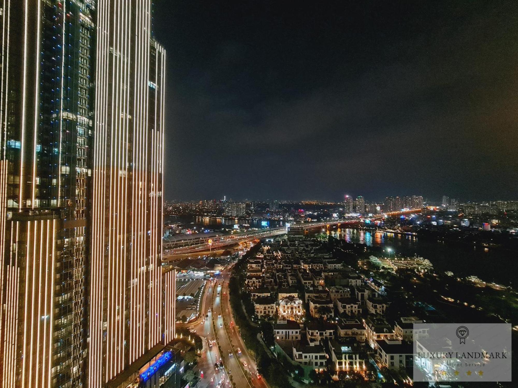 Sky Park Apartment - Vinhomes Central Park Ho Chi Minh-staden Exteriör bild
