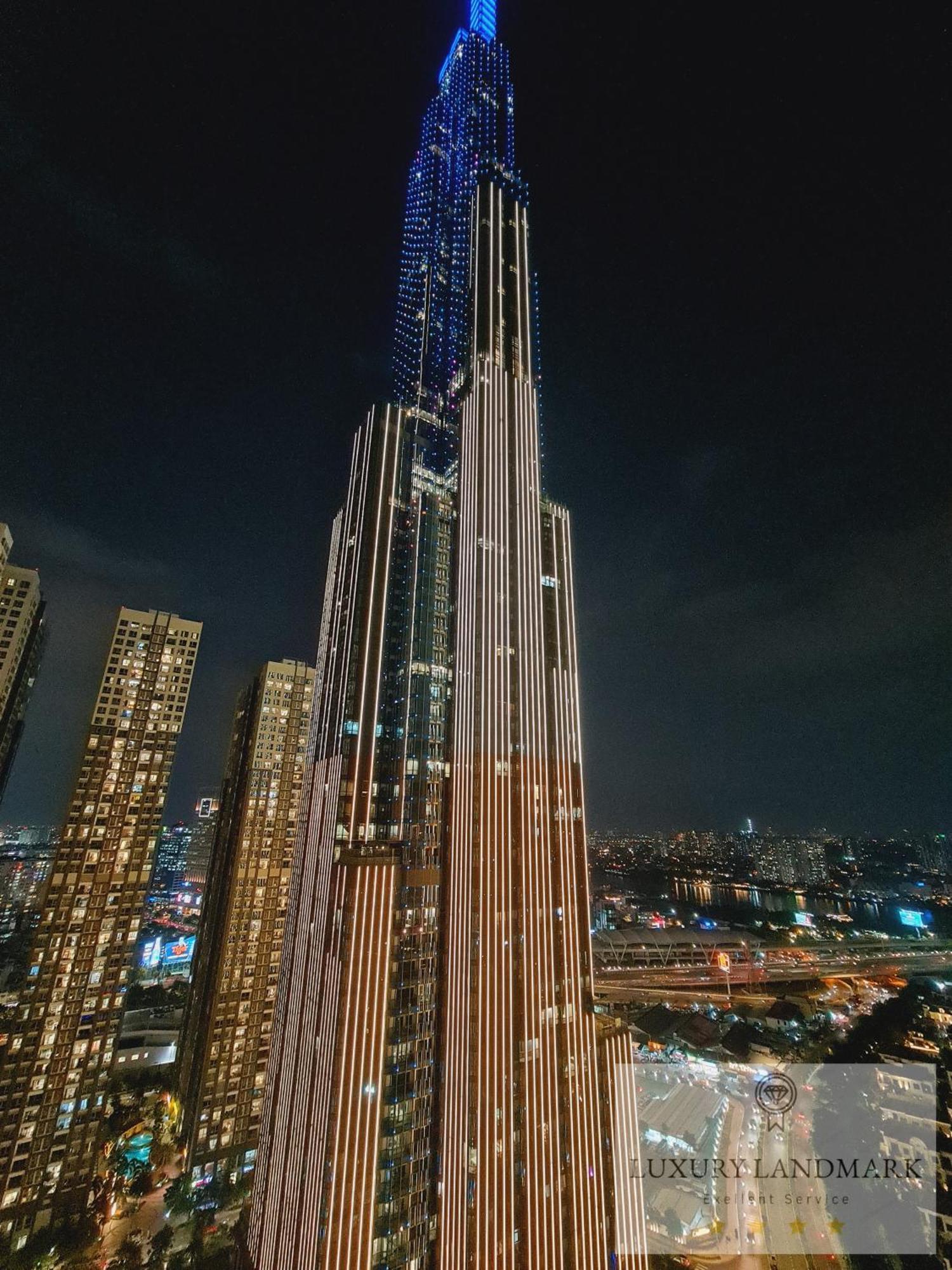 Sky Park Apartment - Vinhomes Central Park Ho Chi Minh-staden Exteriör bild