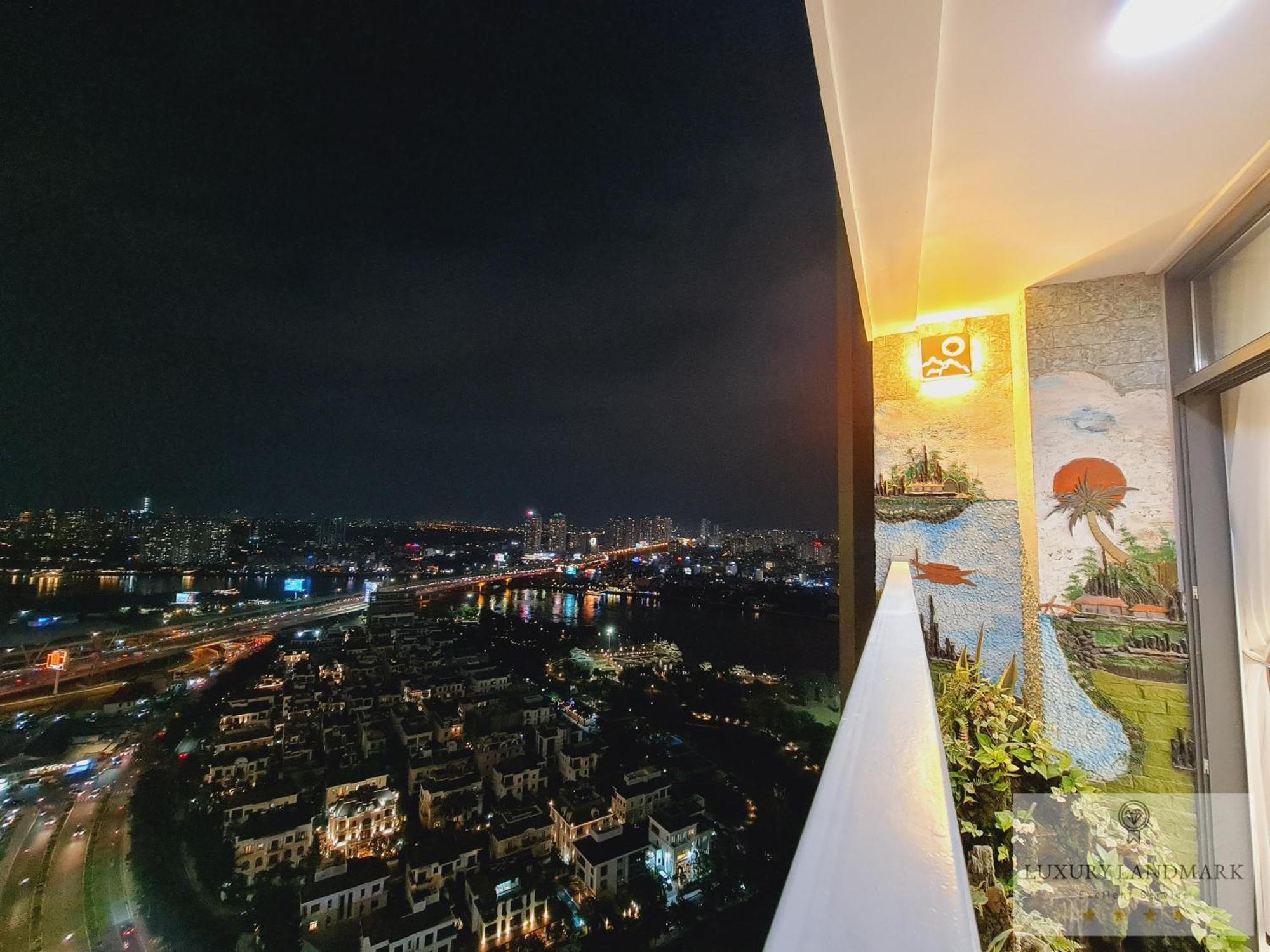 Sky Park Apartment - Vinhomes Central Park Ho Chi Minh-staden Exteriör bild