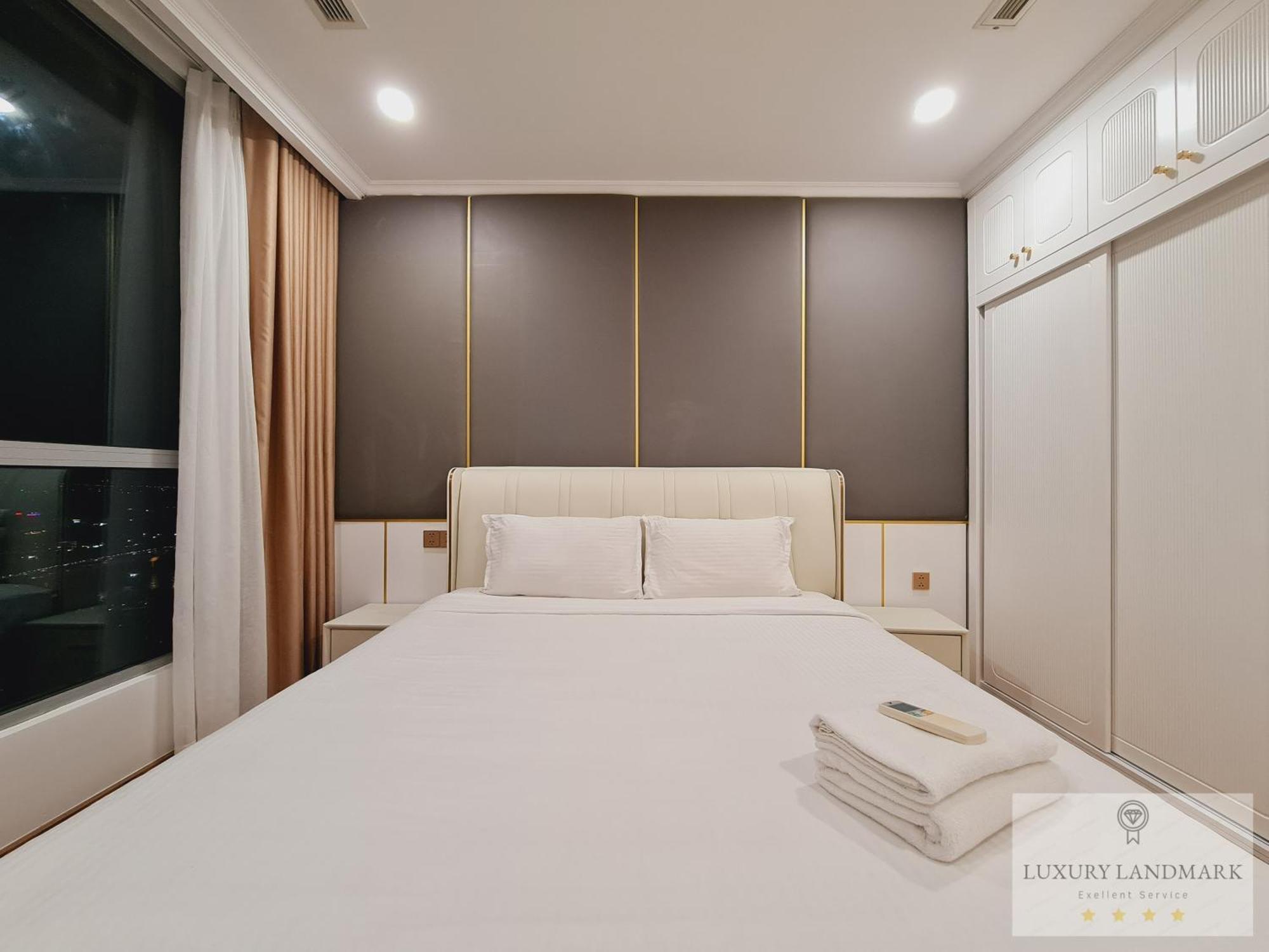 Sky Park Apartment - Vinhomes Central Park Ho Chi Minh-staden Exteriör bild