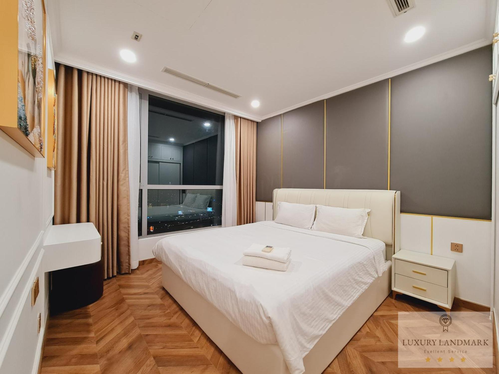 Sky Park Apartment - Vinhomes Central Park Ho Chi Minh-staden Exteriör bild