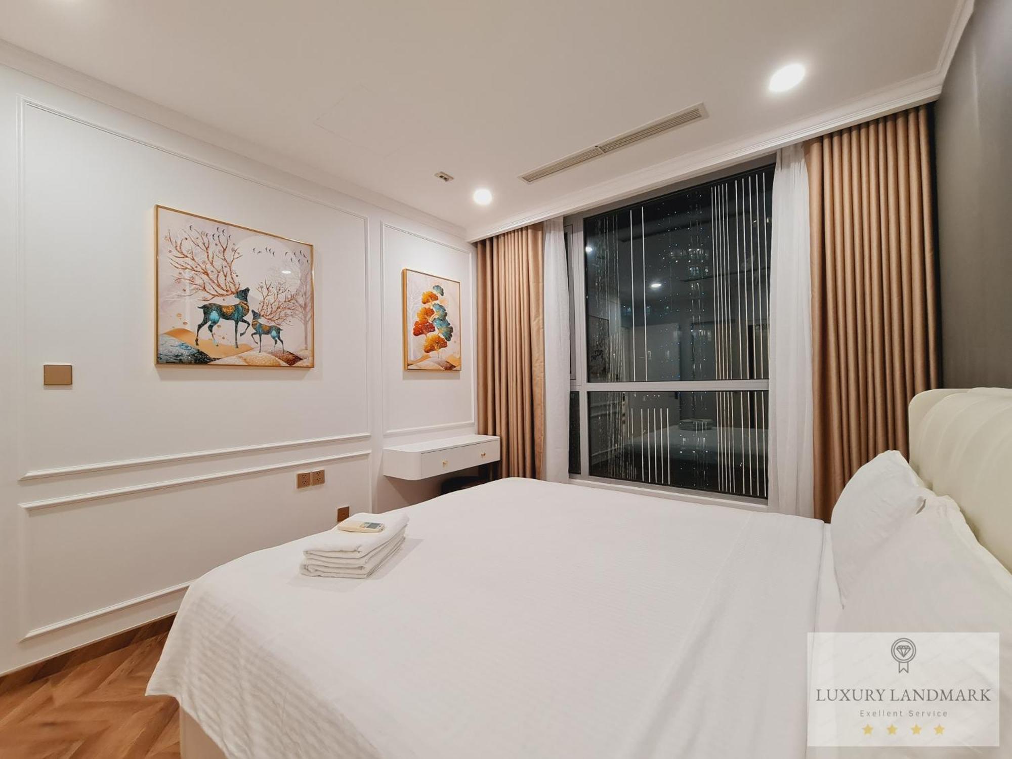 Sky Park Apartment - Vinhomes Central Park Ho Chi Minh-staden Exteriör bild