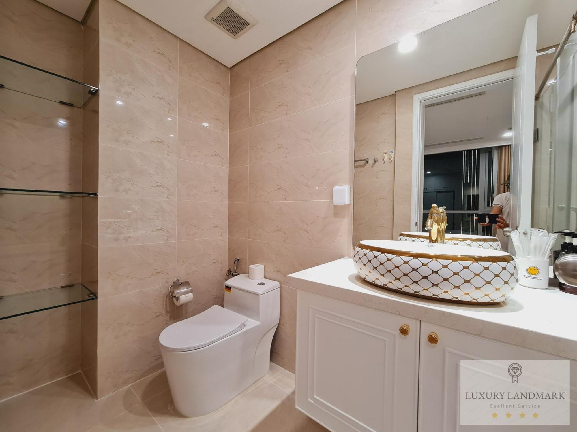 Sky Park Apartment - Vinhomes Central Park Ho Chi Minh-staden Exteriör bild