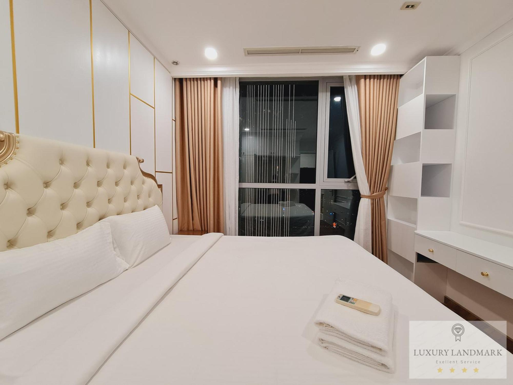 Sky Park Apartment - Vinhomes Central Park Ho Chi Minh-staden Exteriör bild