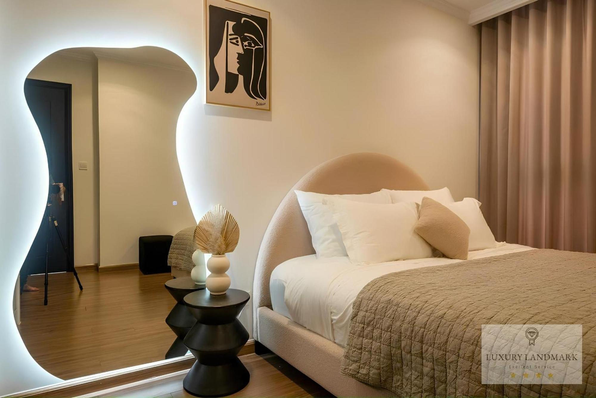 Sky Park Apartment - Vinhomes Central Park Ho Chi Minh-staden Exteriör bild